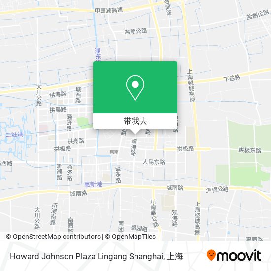 Howard Johnson Plaza Lingang Shanghai地图