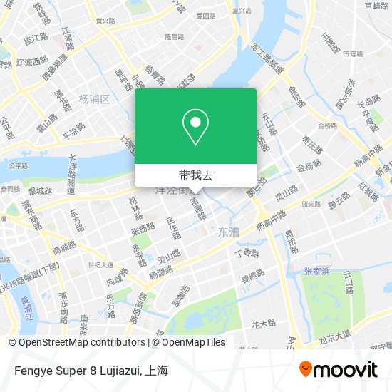 Fengye Super 8 Lujiazui地图