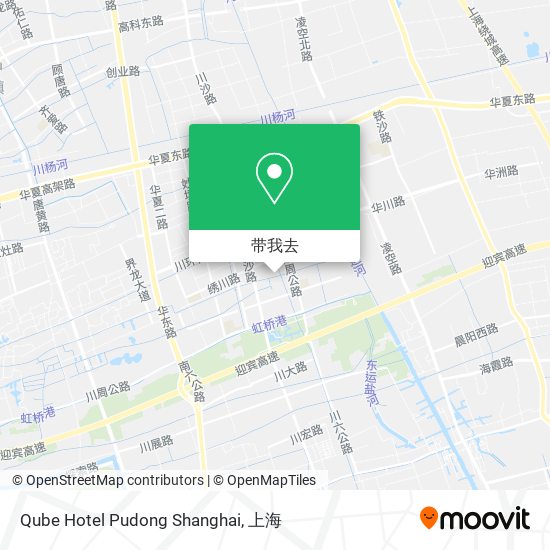 Qube Hotel Pudong Shanghai地图