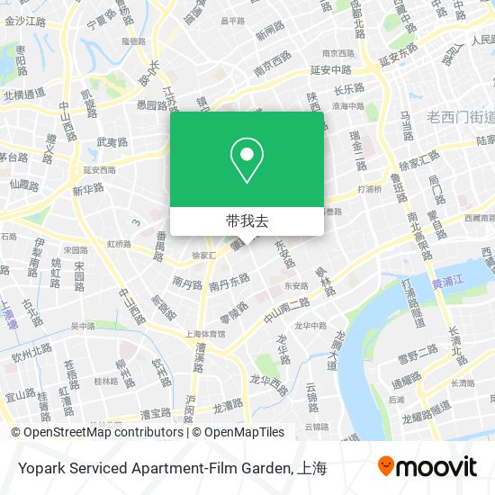 Yopark Serviced Apartment-Film Garden地图