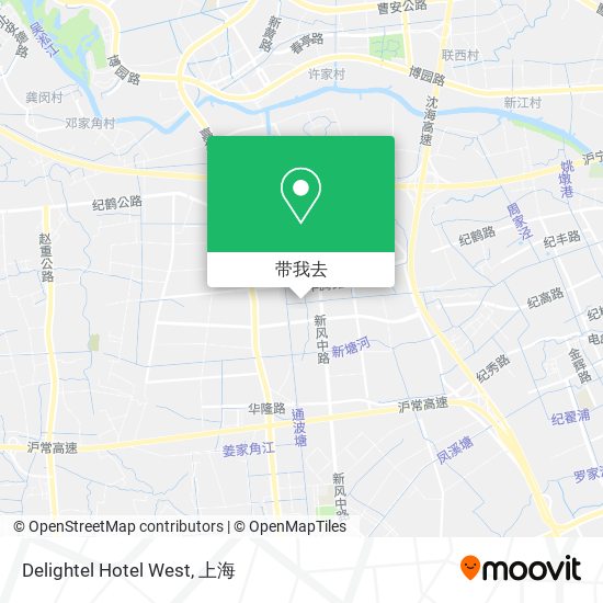 Delightel Hotel West地图