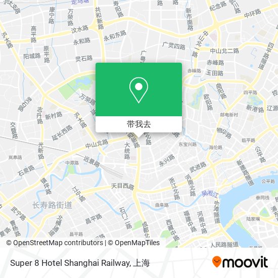 Super 8 Hotel Shanghai Railway地图