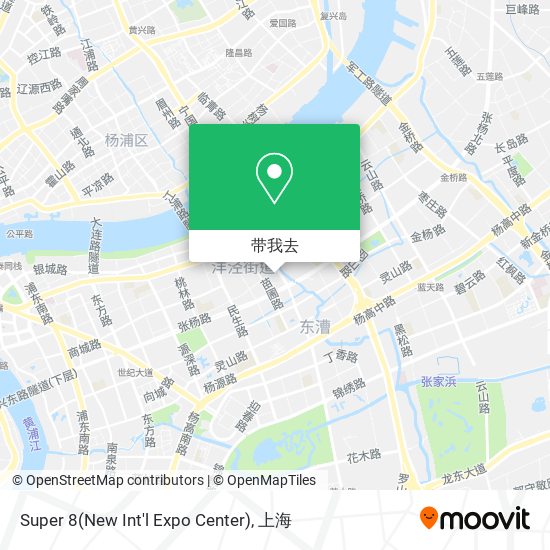 Super 8(New Int'l Expo Center)地图