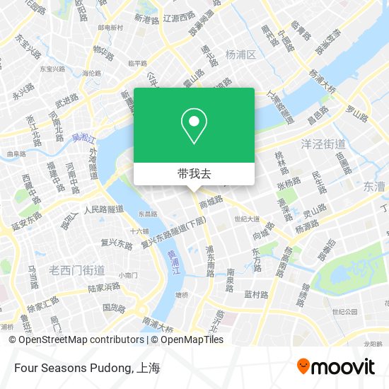 Four Seasons Pudong地图