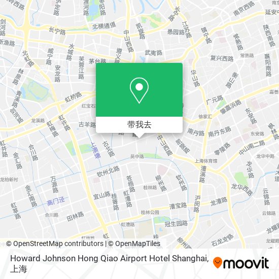 Howard Johnson Hong Qiao Airport Hotel Shanghai地图
