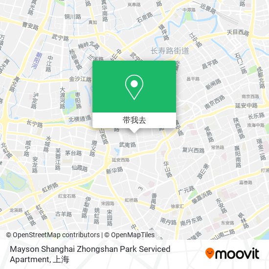 Mayson Shanghai Zhongshan Park Serviced Apartment地图