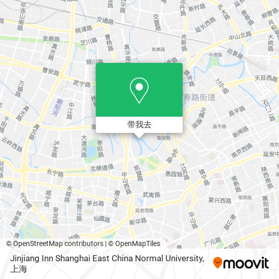 Jinjiang Inn Shanghai East China Normal University地图