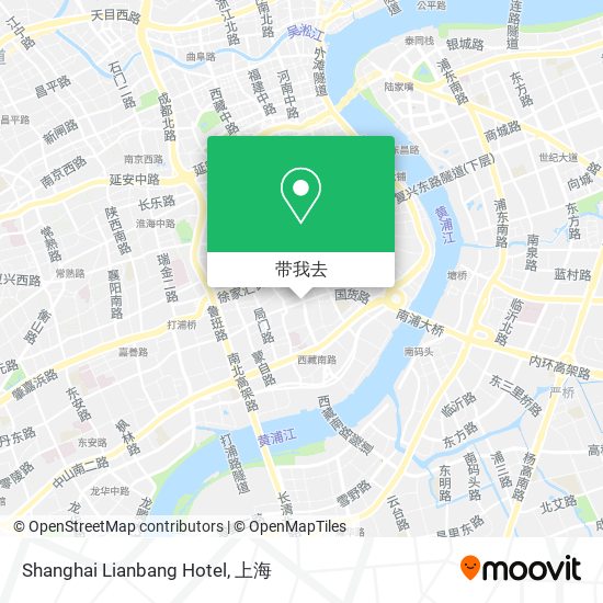 Shanghai Lianbang Hotel地图