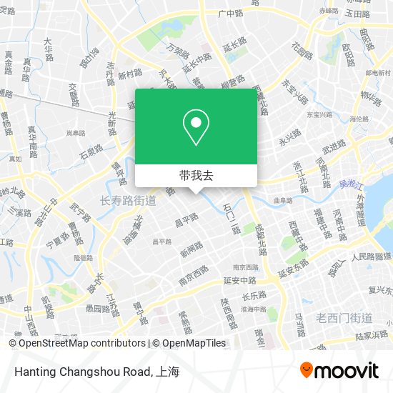 Hanting Changshou Road地图