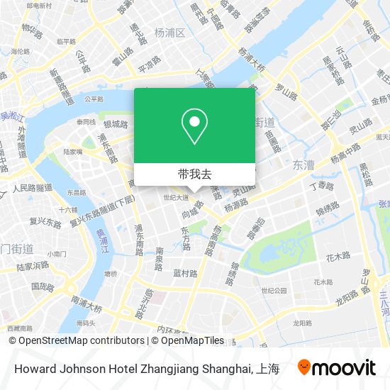 Howard Johnson Hotel Zhangjiang Shanghai地图