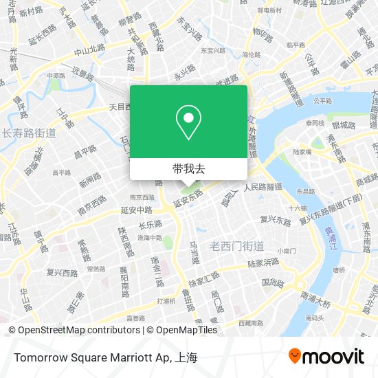 Tomorrow Square Marriott Ap地图