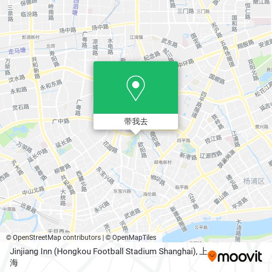 Jinjiang Inn (Hongkou Football Stadium Shanghai)地图