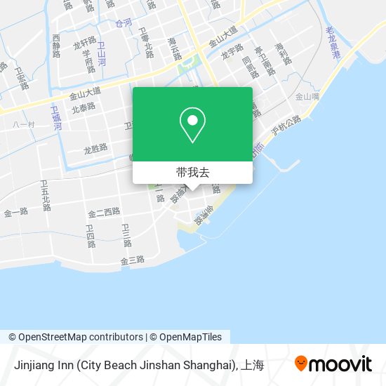 Jinjiang Inn (City Beach Jinshan Shanghai)地图