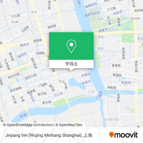 Jinjiang Inn (Wujing Minhang Shanghai)地图