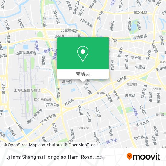 Jj Inns Shanghai Hongqiao Hami Road地图