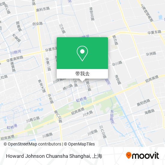 Howard Johnson Chuansha Shanghai地图