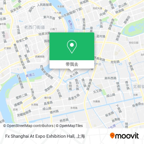 Fx Shanghai At Expo Exhibition Hall地图