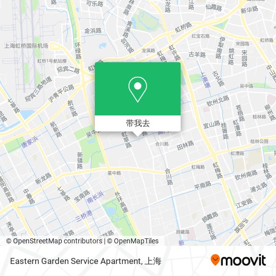 Eastern Garden Service Apartment地图