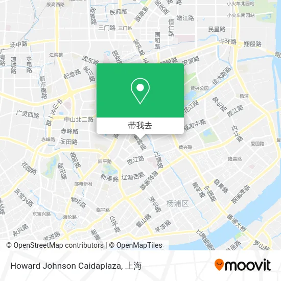 Howard Johnson Caidaplaza地图