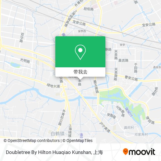 Doubletree By Hilton Huaqiao Kunshan地图