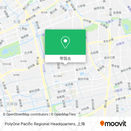 PolyOne Pacific Regional Headquarters地图