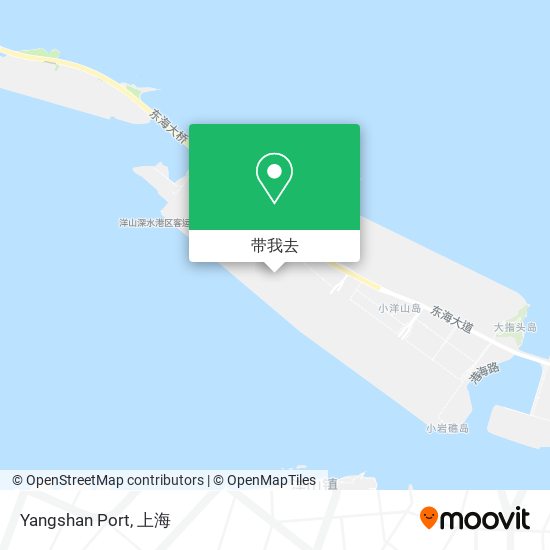 Yangshan Port地图