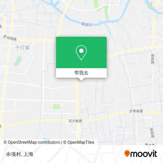 余项村地图