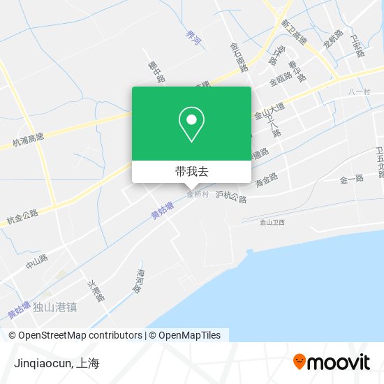 Jinqiaocun地图