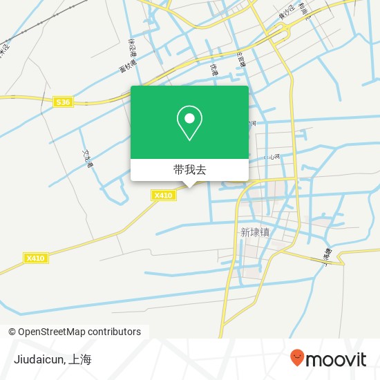 Jiudaicun地图