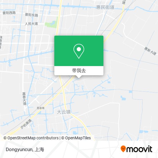 Dongyuncun地图