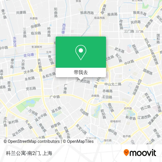 科兰公寓-南2门地图