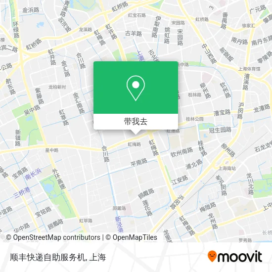 顺丰快递自助服务机地图