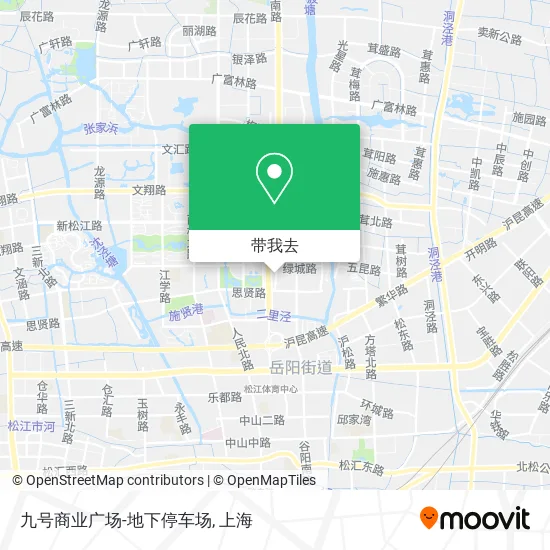 九号商业广场-地下停车场地图