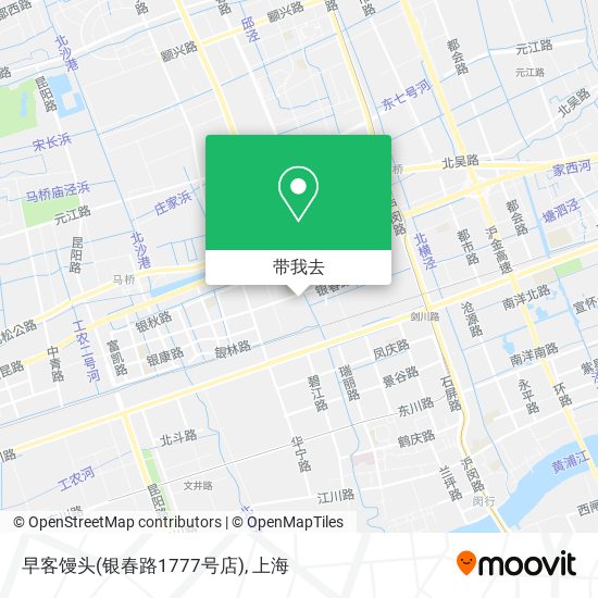早客馒头(银春路1777号店)地图