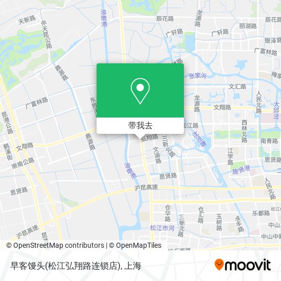 早客馒头(松江弘翔路连锁店)地图