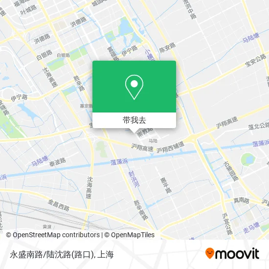 永盛南路/陆沈路(路口)地图