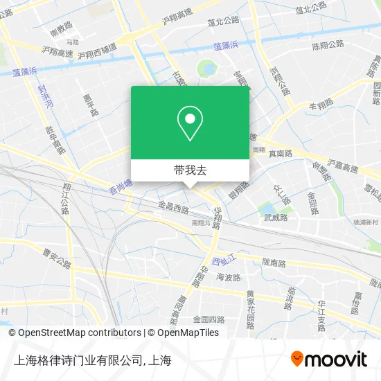 上海格律诗门业有限公司地图