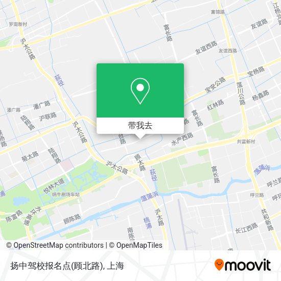 扬中驾校报名点(顾北路)地图