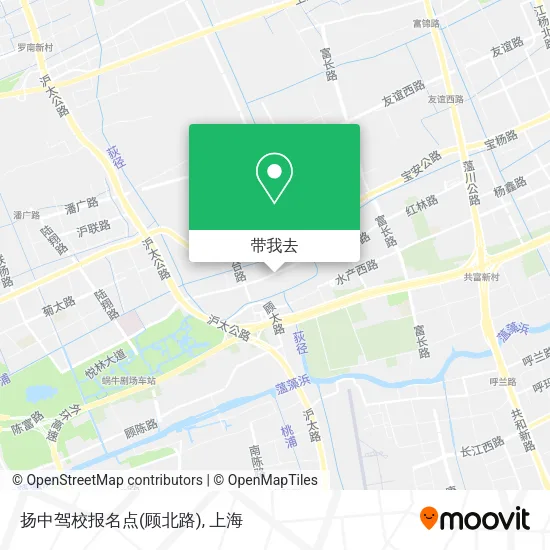 扬中驾校报名点(顾北路)地图