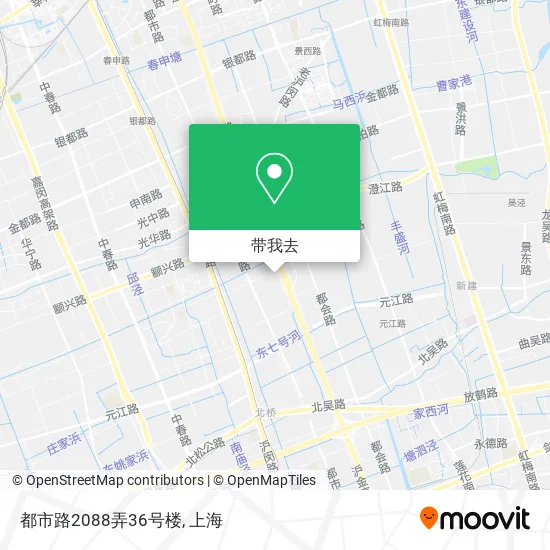 都市路2088弄36号楼地图
