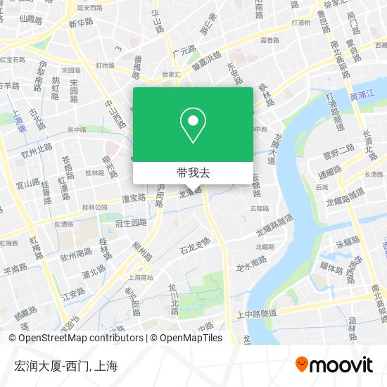 宏润大厦-西门地图