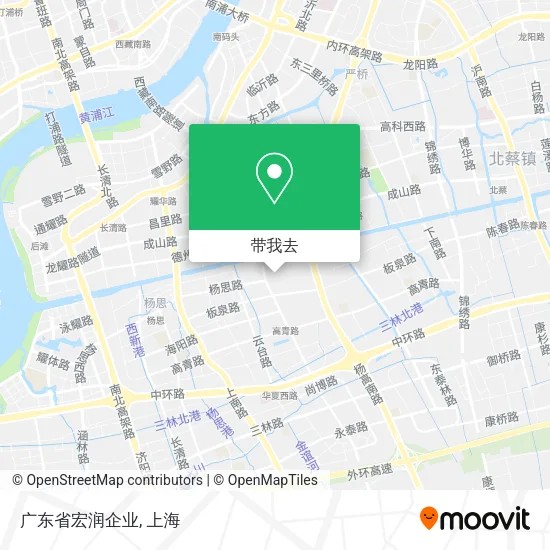 广东省宏润企业地图