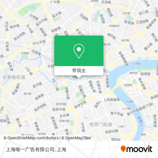 上海唯一广告有限公司地图