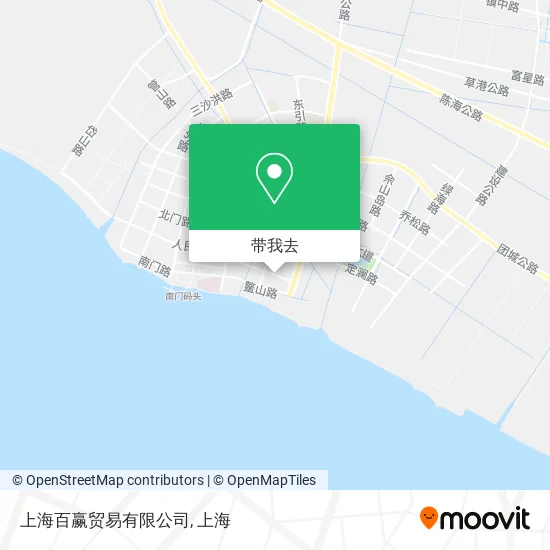 上海百赢贸易有限公司地图