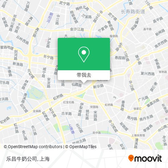 乐昌牛奶公司地图