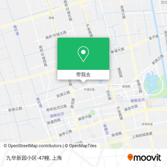 九华新园小区-47幢地图