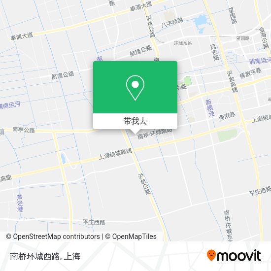 南桥环城西路地图