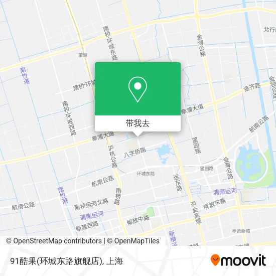91酷果(环城东路旗舰店)地图