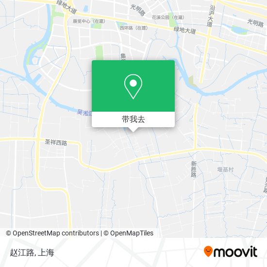 赵江路地图