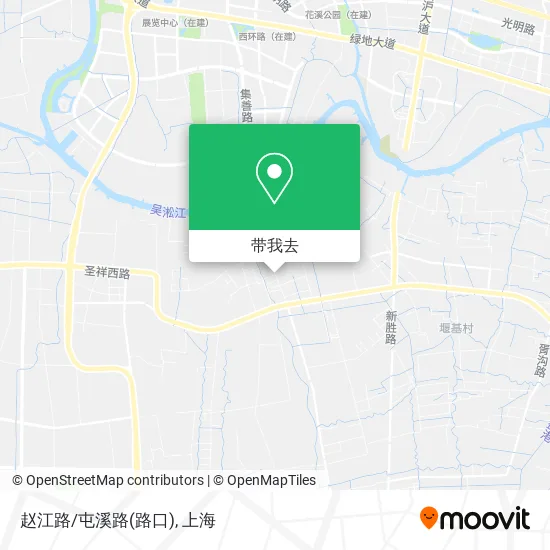赵江路/屯溪路(路口)地图